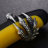 "Dragon's Claw" Stainless Steel Ring