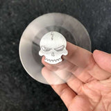"Skull and Bones" Metal Spinner
