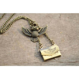 "Owl Post" Necklace